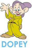 Dopey dwarf : 7th of 7 Dwarves